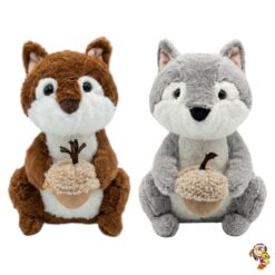 Ardilla de peluche 22 cm.