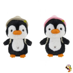 Pingüino de Peluche con Gorrito 25 cm