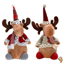 Reno 45 cm de peluche decoracion navidad.