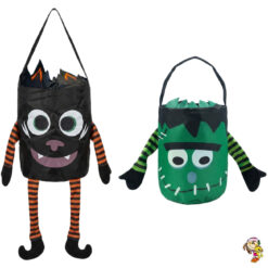 Bolsa halloween monstruo caramelera.