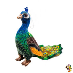 Pavo real de peluche 26 Cm