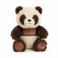 Panda de peluche con remera.