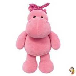 Hipopotamo de peluche.