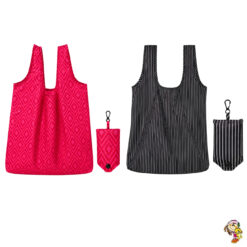 Bolsa plegable reutilizable.